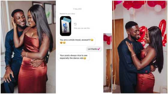 Started from the DM, now we're here: Lady set to marry man who made bold move & sent her message