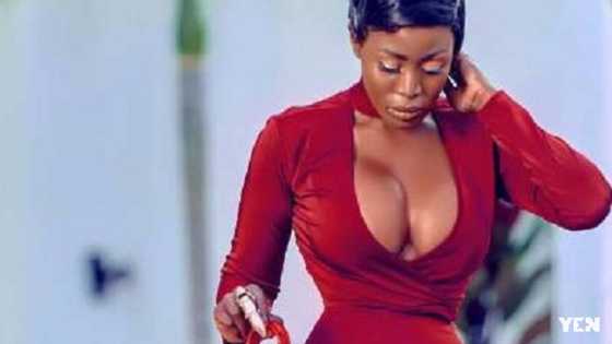Nana Akua Addo speaks on issues about enlargement of her "melons"