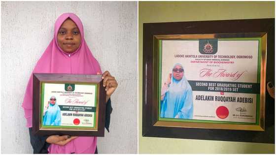 Lady becomes the 2nd person in 19 years to ever graduate from her department with first-class