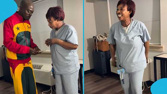 Lil Win leaves Kyeiwaa overjoyed with generous cash gift in the USA