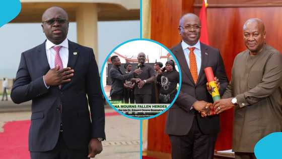 Appiah Stadium Unhappy With the Reception at Omane Boamah's Residence After Helicopter Crash