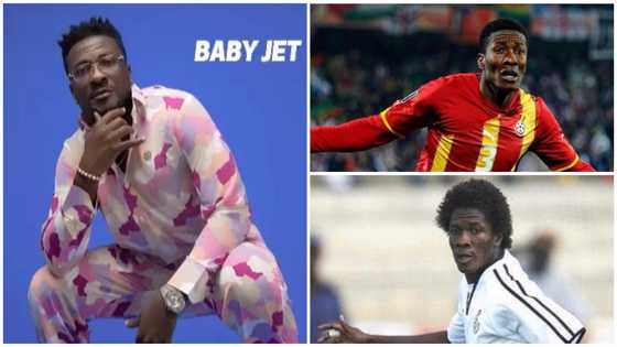 Asamoah Gyan says he manifested his class 6 dream of playing for the Black Stars