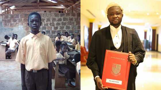 Boy from Bono Region village who promised to be lawyer at age 6 fulfils it in 2020