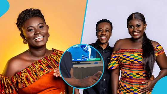 Afua Asantewaa Singathon's husband massages her feet without gloves in a viral video