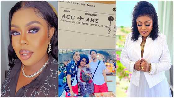 Afia Schwar 'peppers' haters; flies to Amsterdam with adorable kids