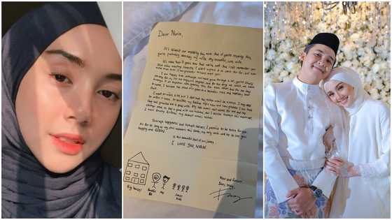 I didn't expect us to come this far - Man sends emotional letter to wife 1 hour after they got married