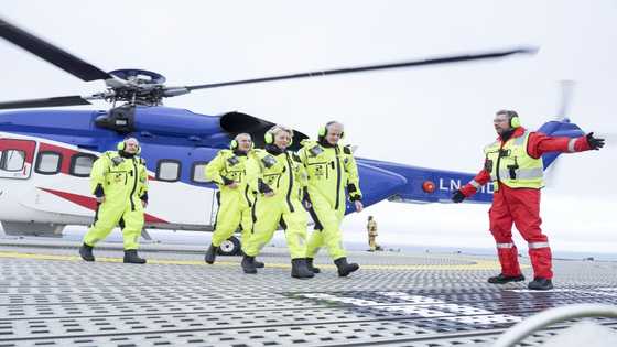 NATO, EU chiefs tour Norway gas platform