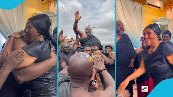 New Mamponghene: Late Daasebre Osei Bonsu's wife emotional as council finds her husband's successor