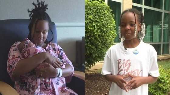 Nurse's 9-year-old daughter helps her deliver new baby after she went into early labour