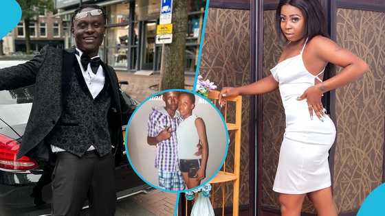 Jay Bahd's high school lover Efia shares broken heart story, drops old photo