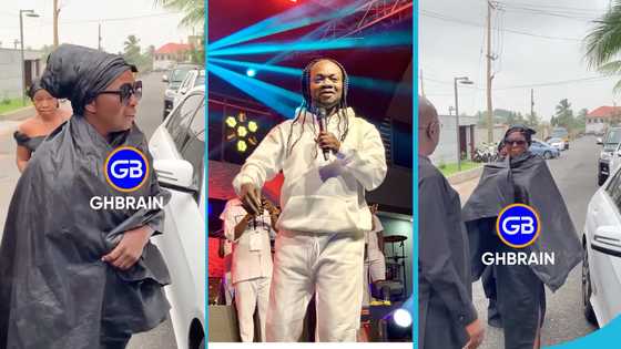 Akosua Serwaa: Daddy Lumba's first wife flaunts her opulent lifestyle with designer and Kumasi slippers