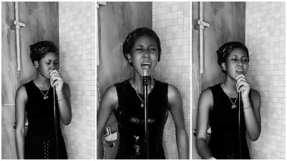 Kwaku The Traveller challenge: Jackline Mensah remakes Blacko's song in new video