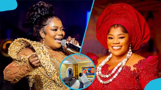 Piesie Esther flaunts her plush mansion on Instagram as she shoots a New Year video