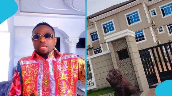 Broda Sammy claps back at ownership accusations over newly launched Kumasi hotel, fans react