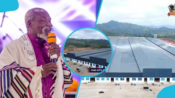 New factory reportedly set to be built on huge land beside Prophet Adom Kyei Duah’s massive church building