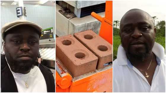 After spending years abroad, young man comes back home with just 1 machine to begin block business