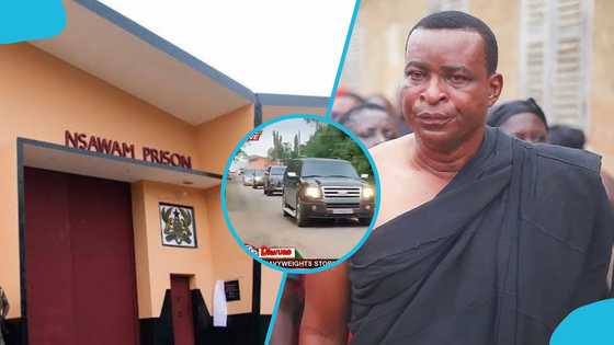 Bawumia, NPP executives storm Nsawam Prison to visit Chairman Wontumi