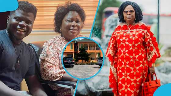 Ghanaians in awe as Linda Dor CEO Belinda Doris Akroful’s massive mansion and cars surface in video