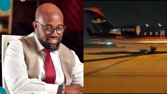 Video of airplane with Trade Fair board chairman McDan's name on it surfaces