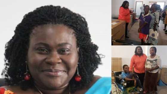 MCE surprises people with disabilities; spends GHc45,000 on items and more for them (photos)