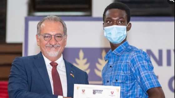 Past student of Achimota School wins art contest held to mark 200th anniversary of Peru's independence