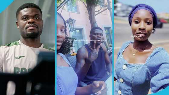 Thomas Partey’s younger sister Sarah shares heartwarming dinner moment with him abroad