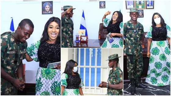 Let me work for you for free: Young man who once begged for job with tears becomes a soldier