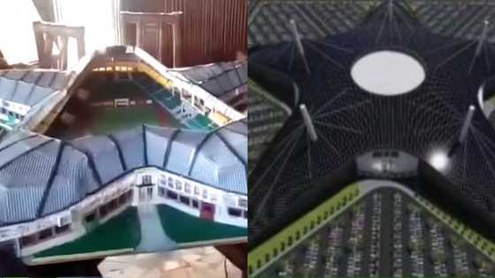 10-year-old Ghanaian boy creates beautiful stadium in the form of Black Star
