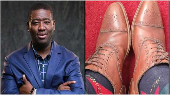 Leke Adeboye says he has been wearing the same shoes for 12 weeks