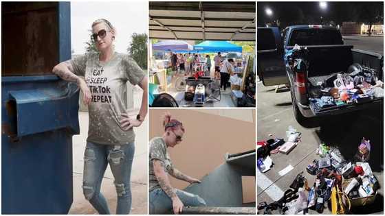 Mom who quit her job to sell items from dustbins now makes GHc6k in a week
