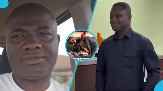 Appiah Stadium invades dignitaries' space during solemn state funeral, health minister scolds him, video