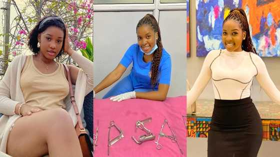 Meet the pretty nurse who keeps confusing men online with dazzling looks