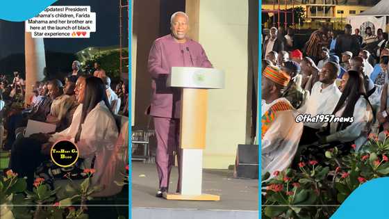 John Mahama attends national launch of Black Star Experience with Farida and Shahid, video stirs reactions