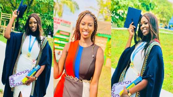 Lady who was told she couldn't do engineering graduates as overall best student