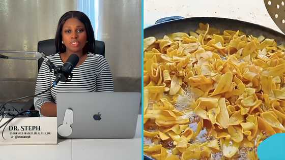 Oheneni Adazoa: Doctor lists 5 health risks of eating plantain chips fried with rubber