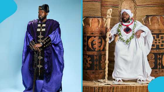 RNAQ celebrates 41st birthday, shares photos dressed like a traditional ruler