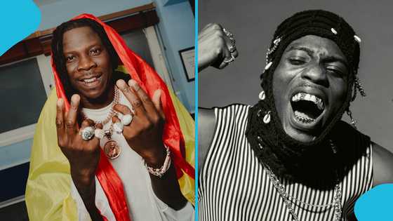 Stonebwoy hits the studio with AraTheJay after performing together in London