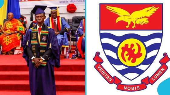 Benjamin Aniagyei: Ghanaian man who attended ‘Cyto’ in Ashaiman emerges UCC valedictorian