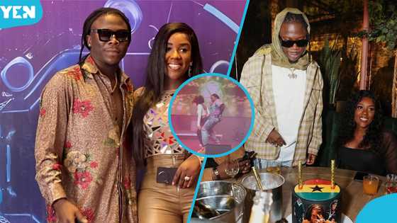 Stonebwoy grinds "obroni" on stage during US tour, video sparks mixed reactions