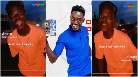Lil Win's lookalike has surfaced on social media and it has got many peeps talking