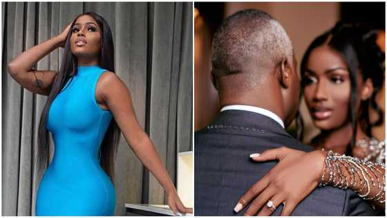 Mya Jesus: 24-year-old socialite wows many with the unveiling of 50-year-old husband, many gush over romantic photos and videos