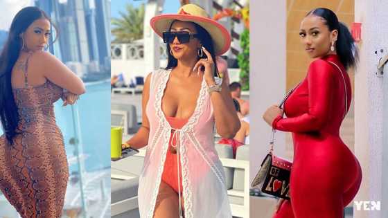 Video of Hajia4Real naughtily twerking in a see-through swimwear breaks the internet