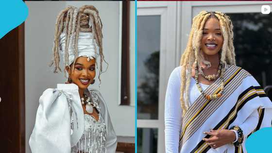 Enam Music says Ghanaians mocked her having 12 toes: "KNUST hospital is using them for their research"