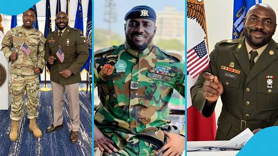 GH celebrity soldier Raymond Kwaku becomes a US citizen a year after joining the US army, video