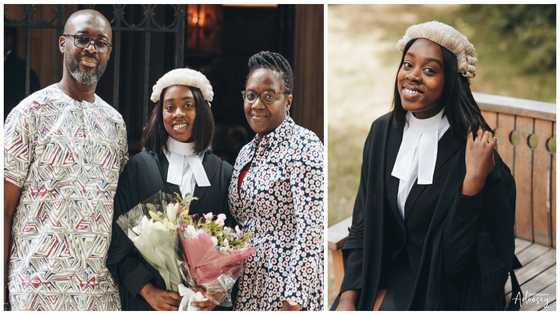 "It was my childhood dream" - Ghanaian lady gets called to both the England and Wales Bar as a Lawyer