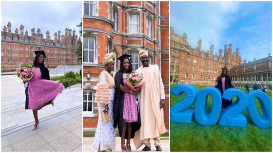 Joy as lady who almost took her life in UK school graduates with flying colours & lands big job