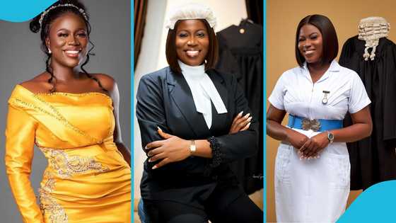 Baaba Botchway: 2017 GMB 1st runner-up who is a psychiatric nurse gets called to the Bar