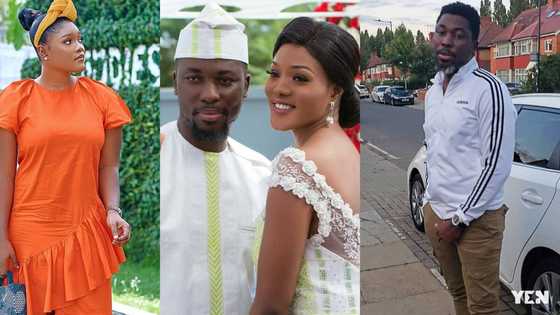 A-Plus' wife Akosua Vee releases 1st photo after childbirth