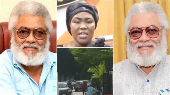 Video drops as lady from Volta storms Rawlings' house claiming Mills sent her to resurrect him