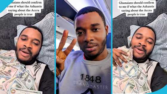 Twene Jonas flaunts dollars, blasts Gas for allowing Ashantis to take over their land